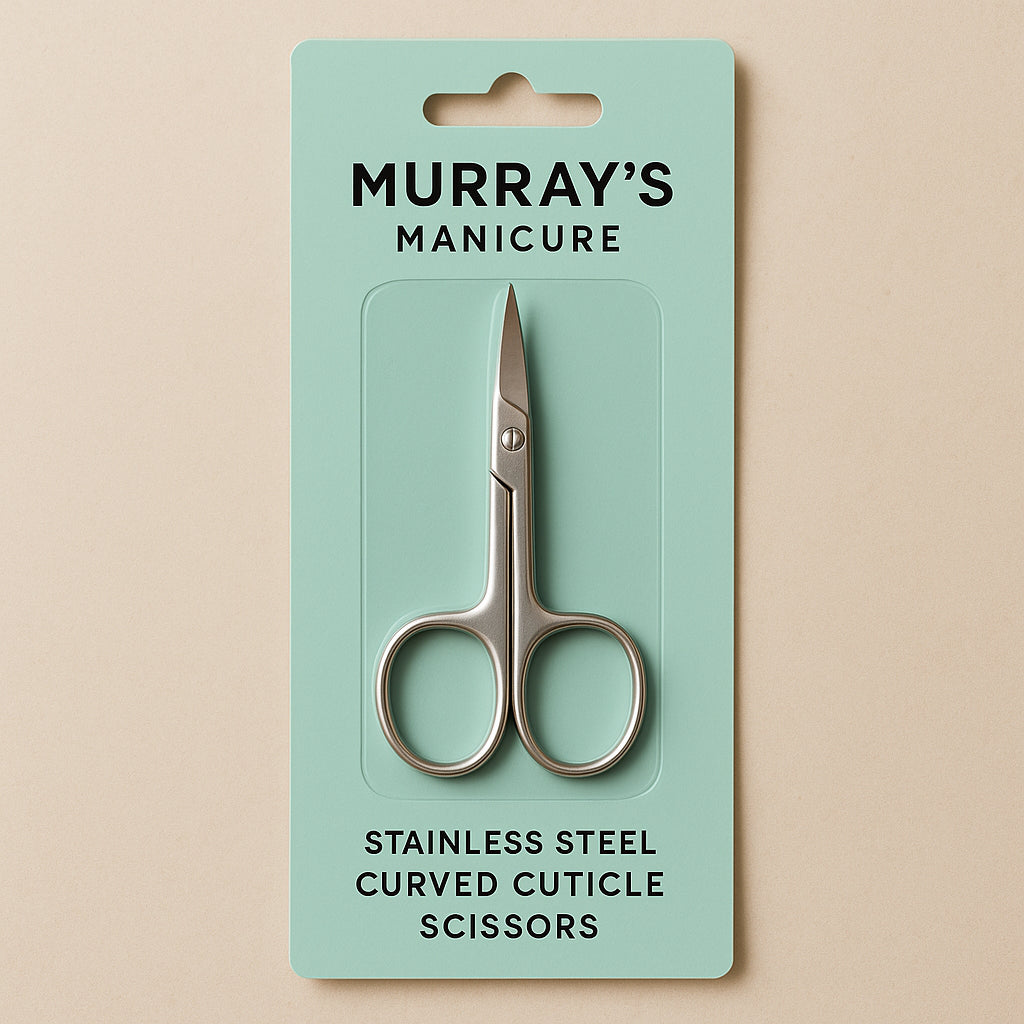 Murrays Manicure Stainless Steel Curved Cuticle Scissors