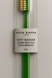 Acca Kappa Soft Badger Pure Bristle Toothbrush with Premium Quality Bristles