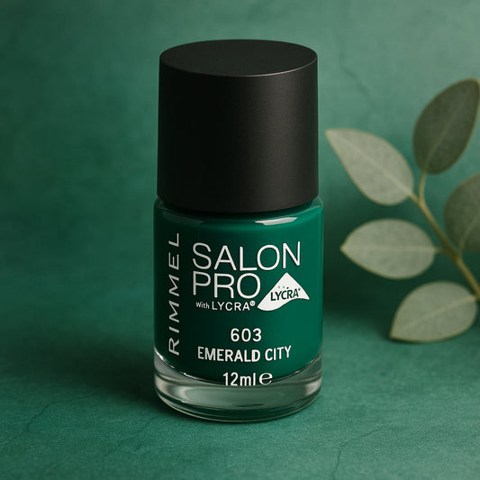 Rimmel Salon Pro With Lycra Nail Polish 12ml - 500 Peppermint