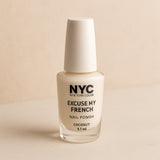 NYC New York Color Excuse My French Nail Polish 9.7ml - Coconut