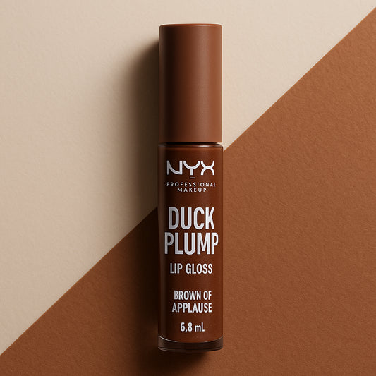 Nyx Professional Makeup Duck Plump Lip Gloss 6.8ml - Brown of Appluasee