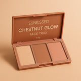 Sunkissed Chestnut Glow Face Trio 17.5g