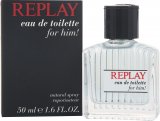 Replay For Him Eau de Toilette 50ml Spray