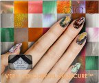 Ciaté Very Colourfoil Manicure Wonderland Gift Set 13.5ml Cream Soda Nail Polish 30x Metallic Foil Sheets in 6 Shades + 5ml Foil Fix Glue + Nail Wheel