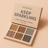 Sunkissed Keep Sparkling Glitter Eyeshadow Palette 6 x 1.1g