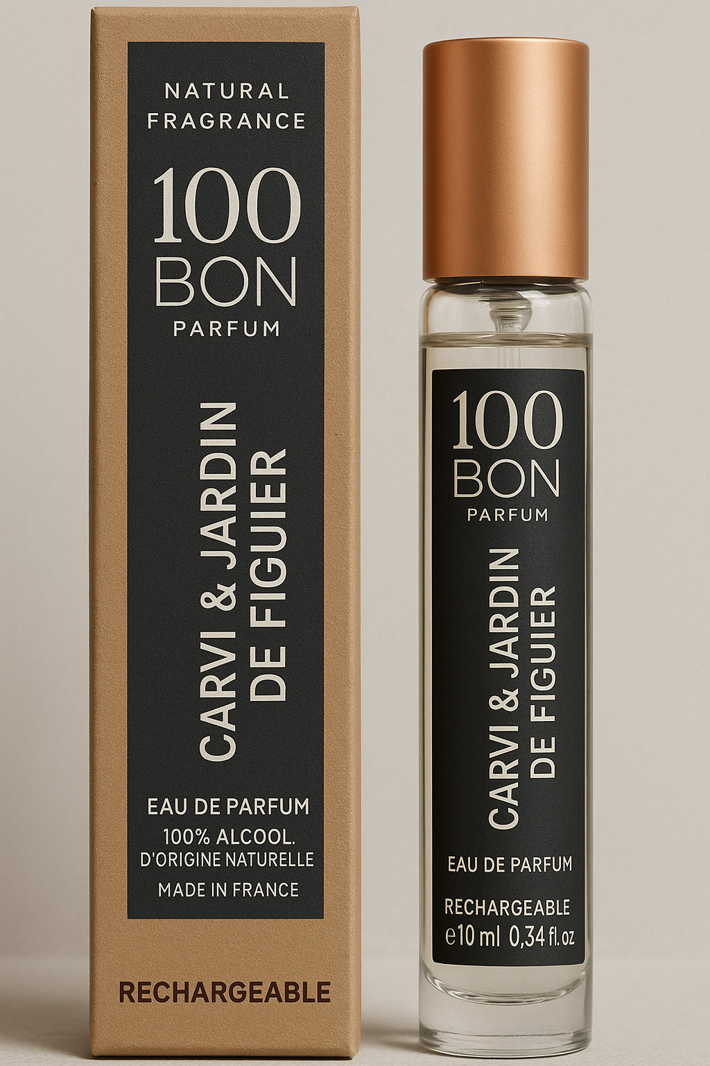100bon Carvi & Jardin de Figuier Eau de Parfum 200ml Refill
