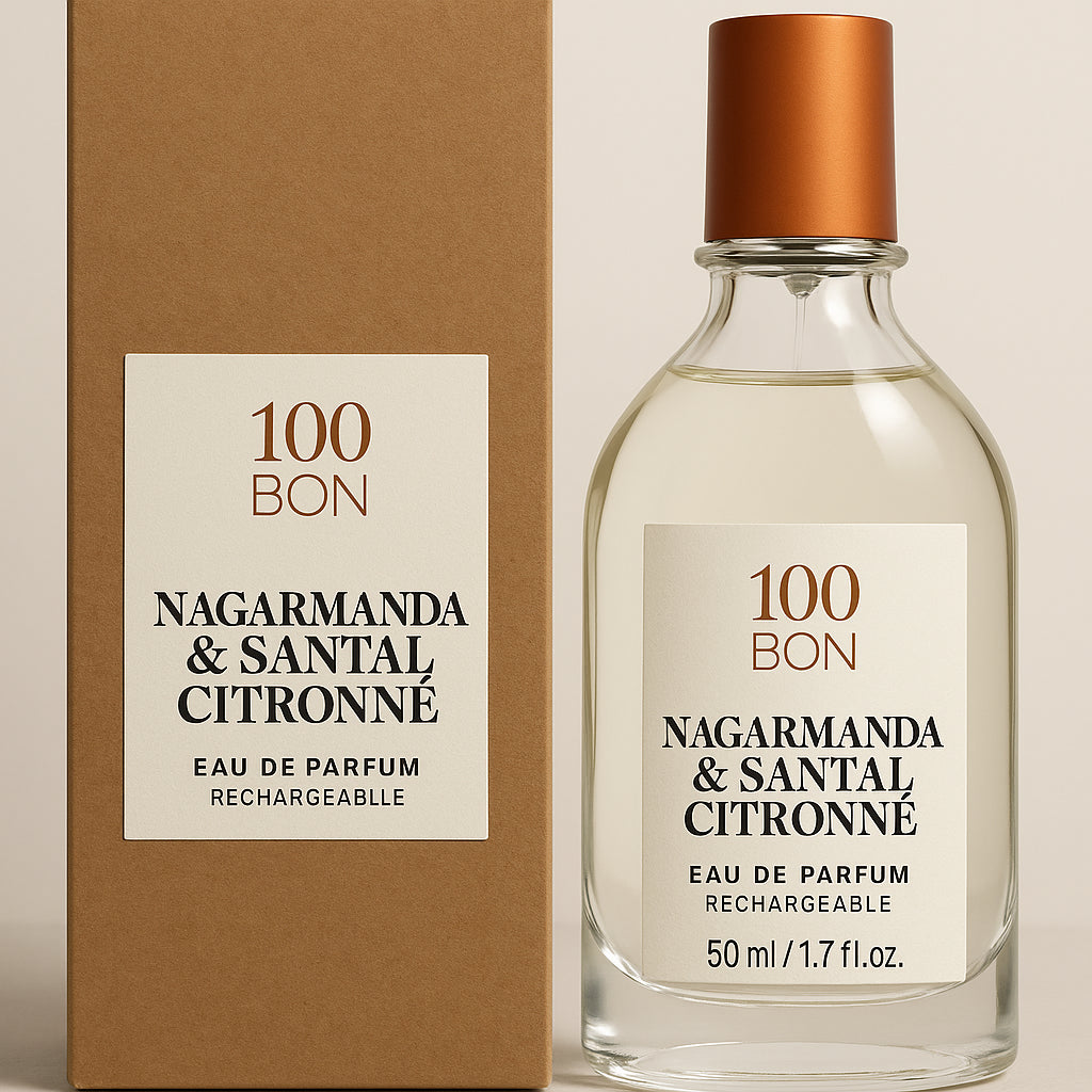 100BON Nagaranga & Santal Citronne Refillable Eau de Parfum Concentrate Spray 15ml & 50ml