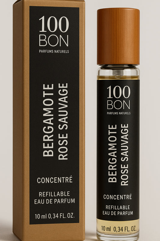 100BON Bergamote & Rose Sauvage Refillable Eau de Parfum Concentrate Spray