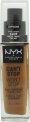 NYX Can't Stop Won't Stop Full Coverage 24H Foundation 30ml - Cappuccino
