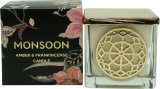 Monsoon Amber & Frankincense Scented Candle 180g