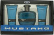 Mustang Blue Gift Set 100ml EDT + 100ml Aftershave Balm + 100ml Hair & Body Wash