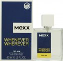 Mexx Whenever Wherever For Him Aftershave 50ml Spray