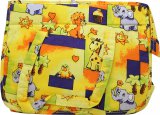 Bags Unlimited Jungle Holdall and Cosmetic Bag Collection with Handles and Mirror