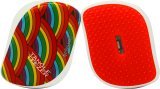 Tangle Teezer Compact Styler Detangling Hair Brush - Rainbow Galore