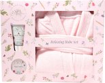 The Kind Edit Co. Spa Botanique Bath Robe Gift Set 50ml Body Lotion + 120ml Body Butter + Bath Robe