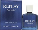 Replay Essential for Him Eau de Toilette 50ml Spray
