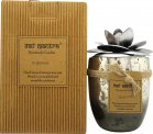 Bali Mantra Camellia Glass Silver Candle 500g Collection with Unique Fragrances