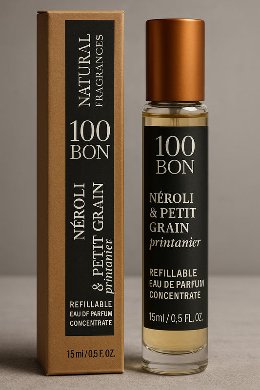 100BON Néroli & Petit Grain Printanier Refillable Eau de Parfum Concentrate Spray