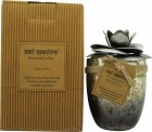 Bali Mantra Camellia Glass Silver Candle 500g Collection with Unique Fragrances