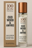 100BON Oud Wood & Amyris Refillable Eau de Parfum Spray