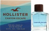 Hollister Canyon Escape Eau de Toilette 100ml Spray