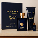 Versace Pour Homme Dylan Blue Gift Set 100ml EDT + 150ml Shower Gel + 5ml EDT