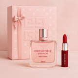 Givenchy Irresistible Very Floral Gift Set 50ml EDP + Mini Le Rouge Sheer Velvet Lipstick