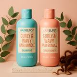 Hairburst Curly and Wavy Hair Bundle - Shampoo 350ml + Conditioner 350ml