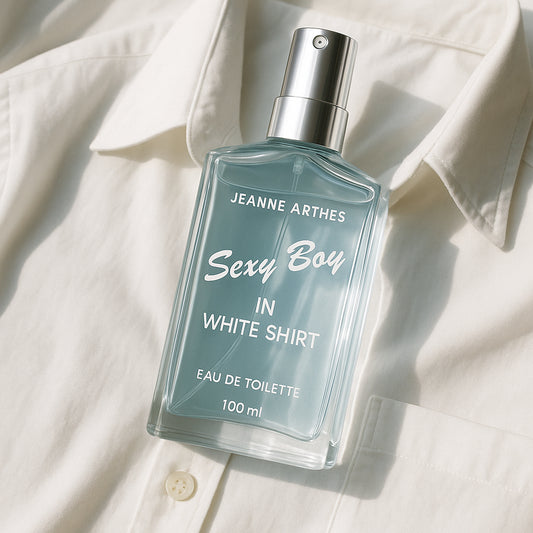 Jeanne Arthes Sexy Boy in White Shirt Eau de Toilette 100ml Spray