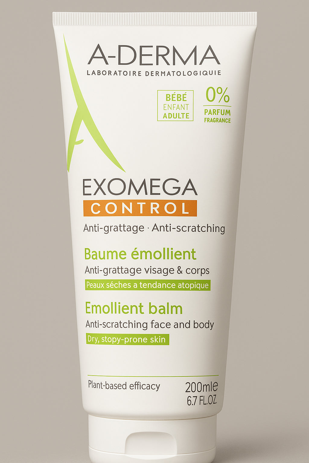A-Derma Exomega Control Anti-Scratching Emollient Balm 200ml