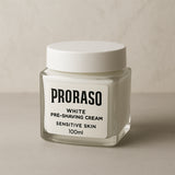 Proraso White Pre-Shaving Cream 100ml - Sensitive Skin