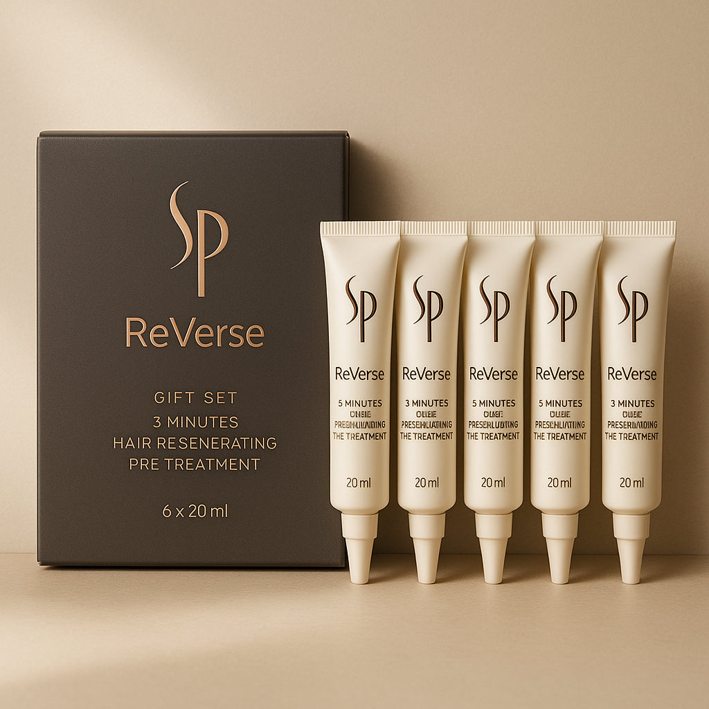 Wella SP ReVerse Gift Set 3 Minutes Hair Regenerating Pre Treatment 6 x 20ml
