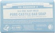 Dr. Bronner's All-One Baby-Mild Pure-Castile Bar Soap 140g