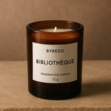Byredo Bibliothèque Fragranced Candle 70g