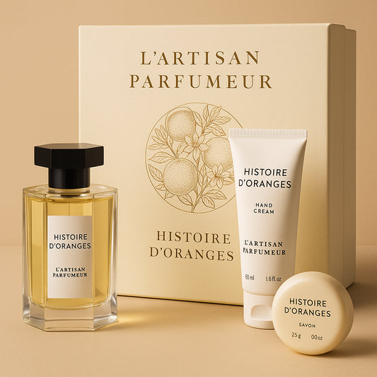 L'Artisan Parfumeur Histoire D'Oranges Giftset EDP Spray 50ml + Soap 25g + Hand Cream 50ml
