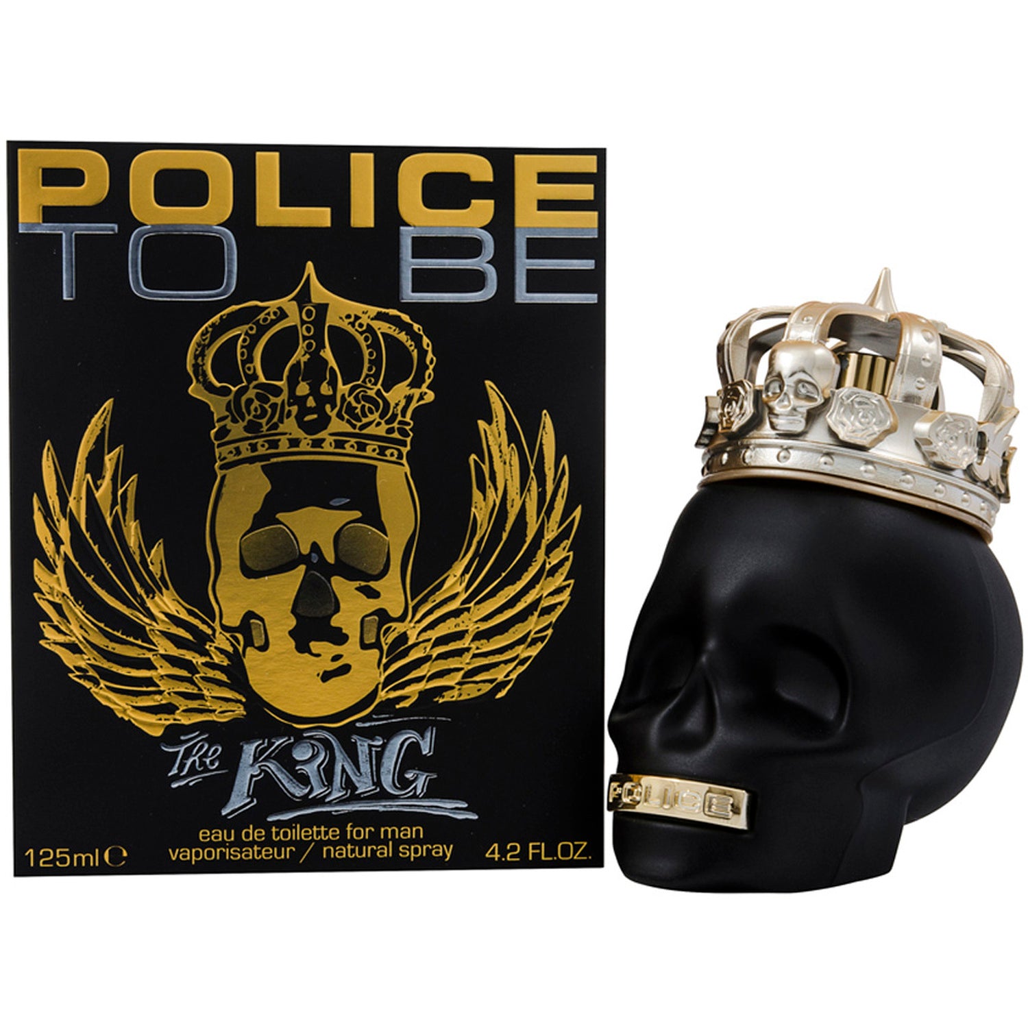 Police To Be The King Eau de Toilette Spray Fragrance for Men