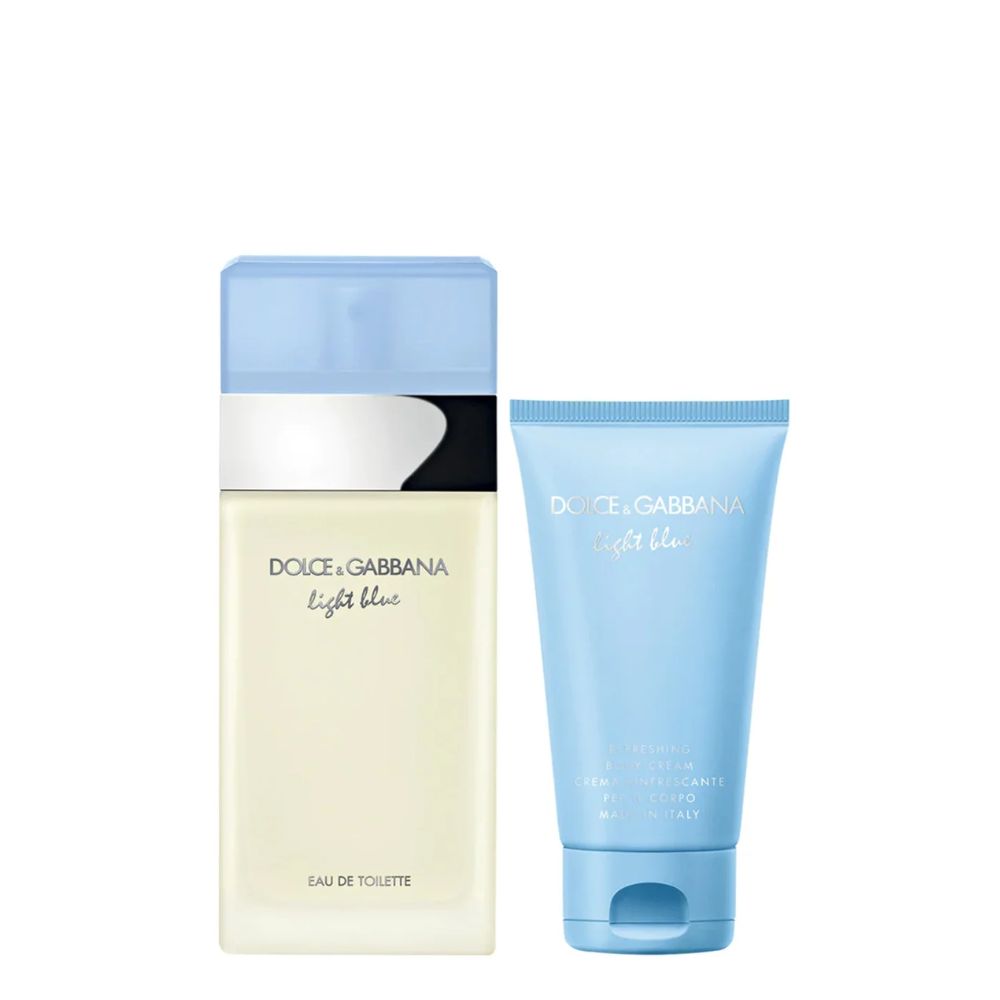 Dolce & Gabbana Light Blue Gift Set 50ml EDT + 50ml Body Cream
