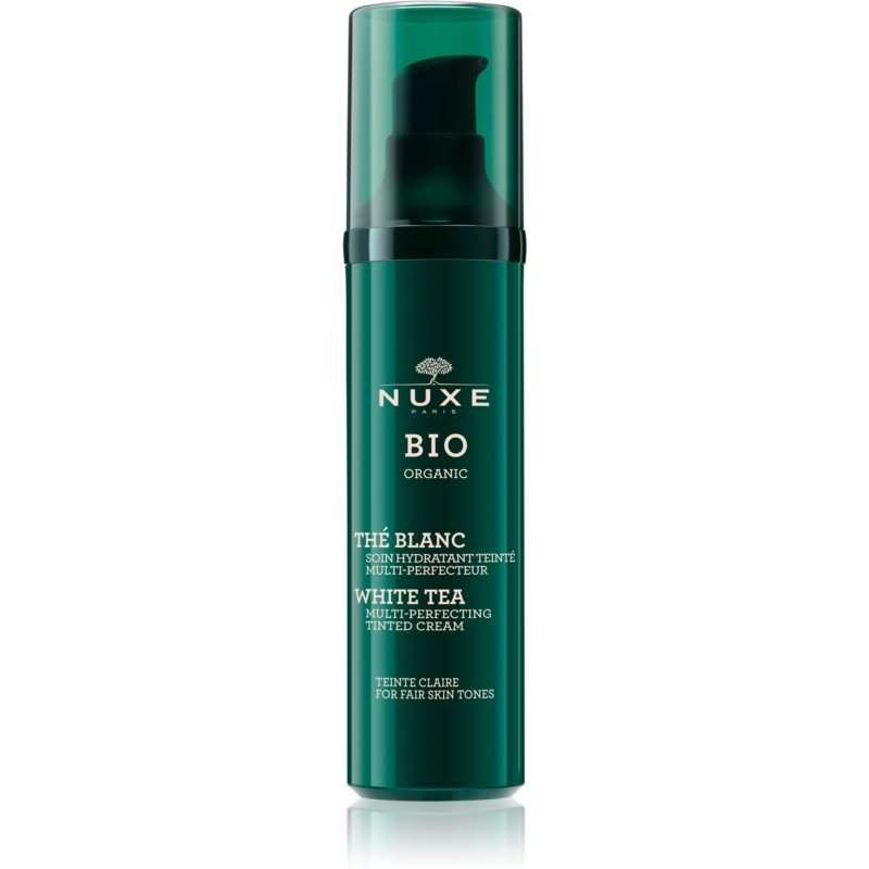 Nuxe Bio Organic White Tea Multi-Perfecting Tinted Face Cream 50ml - Fair Skin Tones