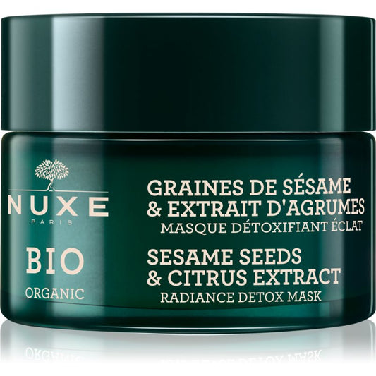 Nuxe Bio Organic Sesame Seeds & Citrus Extract Radiance Detox Mask 50ml