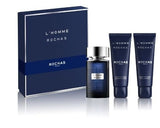 Rochas L'Homme Rochas Gift Set 100ml EDT + 100ml Shower Gel + 100ml Body Lotion