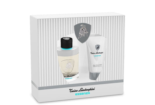 Lamborghini Essenza Gift Set 40ml EDT - 100ml Aftershave Balm