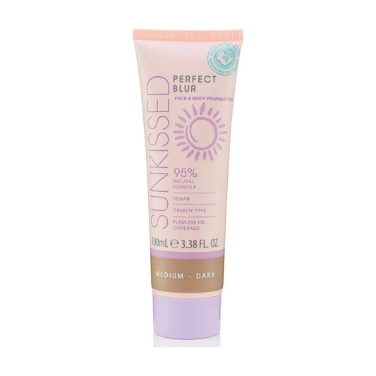 Sunkissed Perfect Blur Face & Body Foundation 100ml - Medium Dark