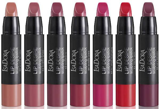 IsaDora Lip Desire Sculpting Lipstick 3.3g - Long-lasting Creamy Formula for Defined Lips