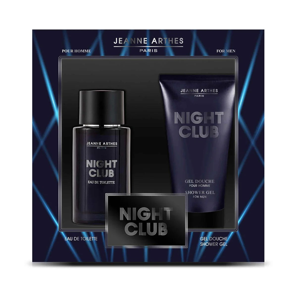 Jeanne Arthes Night Club Gift Set 100ml EDT - 150ml Shower Gel