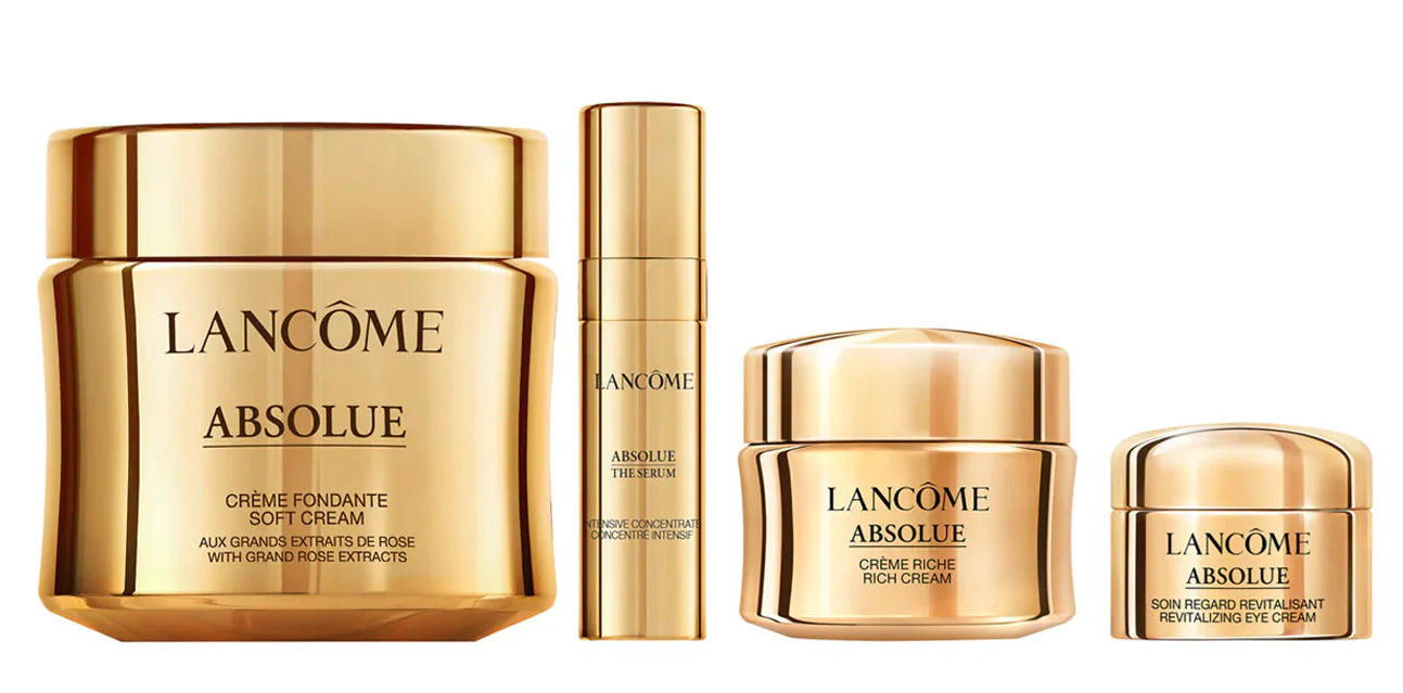 Lancôme Absolue Gift Set 60ml Absolue Soft Cream + 15ml Absolue Rich Cream + 5ml Absolue Revitalising Eye Cream + 5ml The Serum