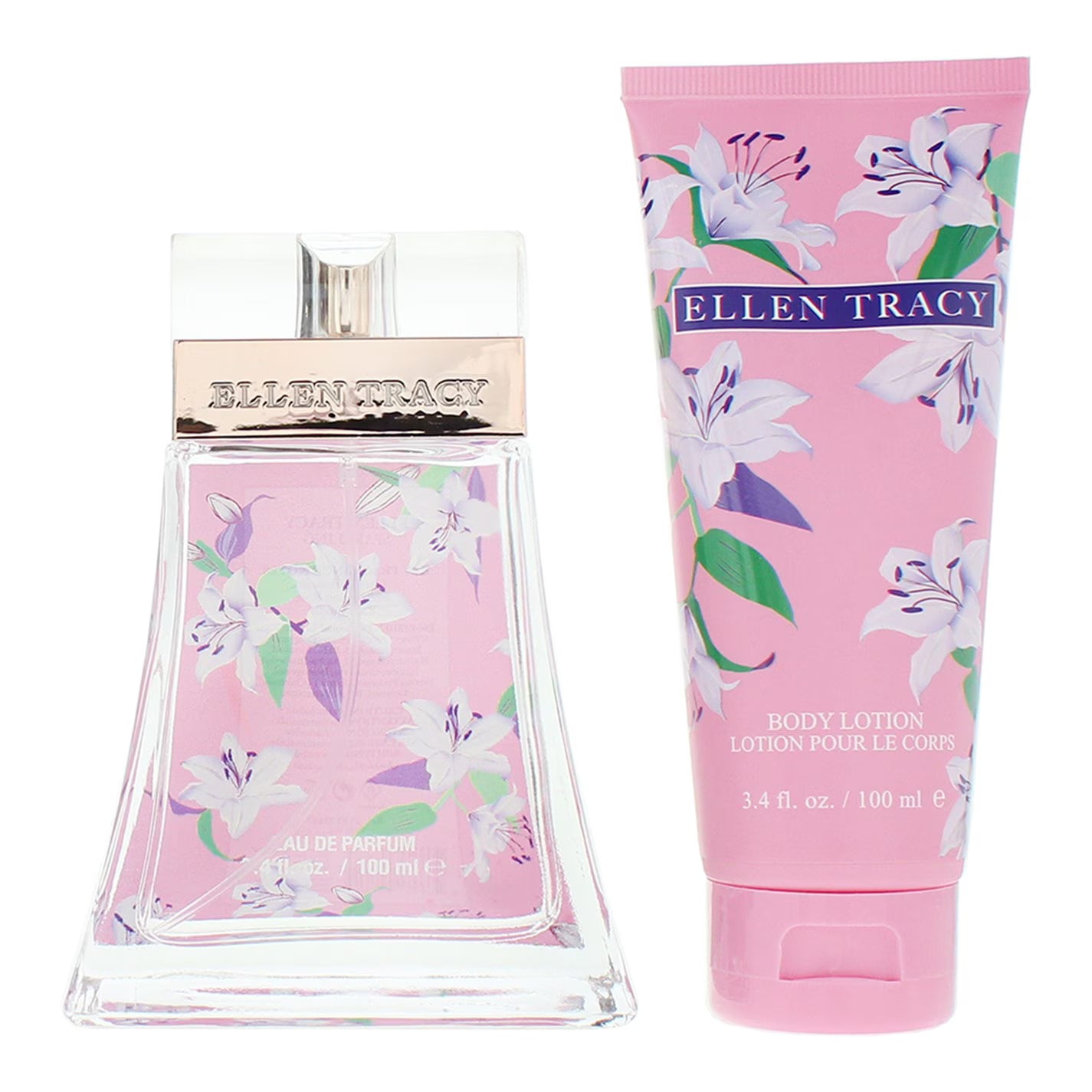 Ellen Tracy Sparkling Gift Set 100ml Edp + 100ml Body Lotion