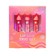 Sunkissed Lip Dew Tri Set Gift Set 3 X 4.3ml Lip Oil