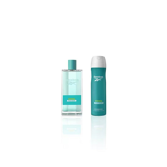 Reebok Cool Your Body Women Gift Set 100ml EDT - 150ml Body Spray
