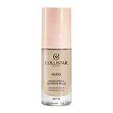 Collistar Nudo Second Skin Foundation SPF15 30ml Natural Finish Lightweight Coverage