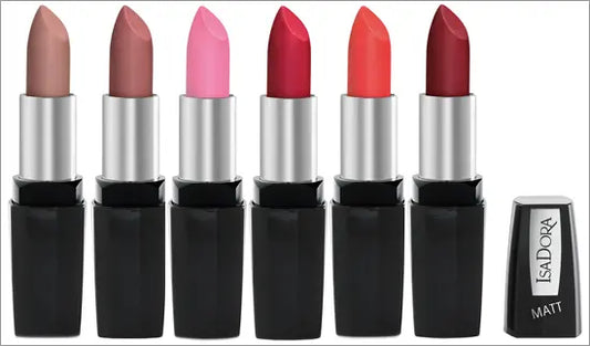 IsaDora Perfect Matte Lipstick 4.5g – Long-Lasting Matte Finish Lip Color Collection